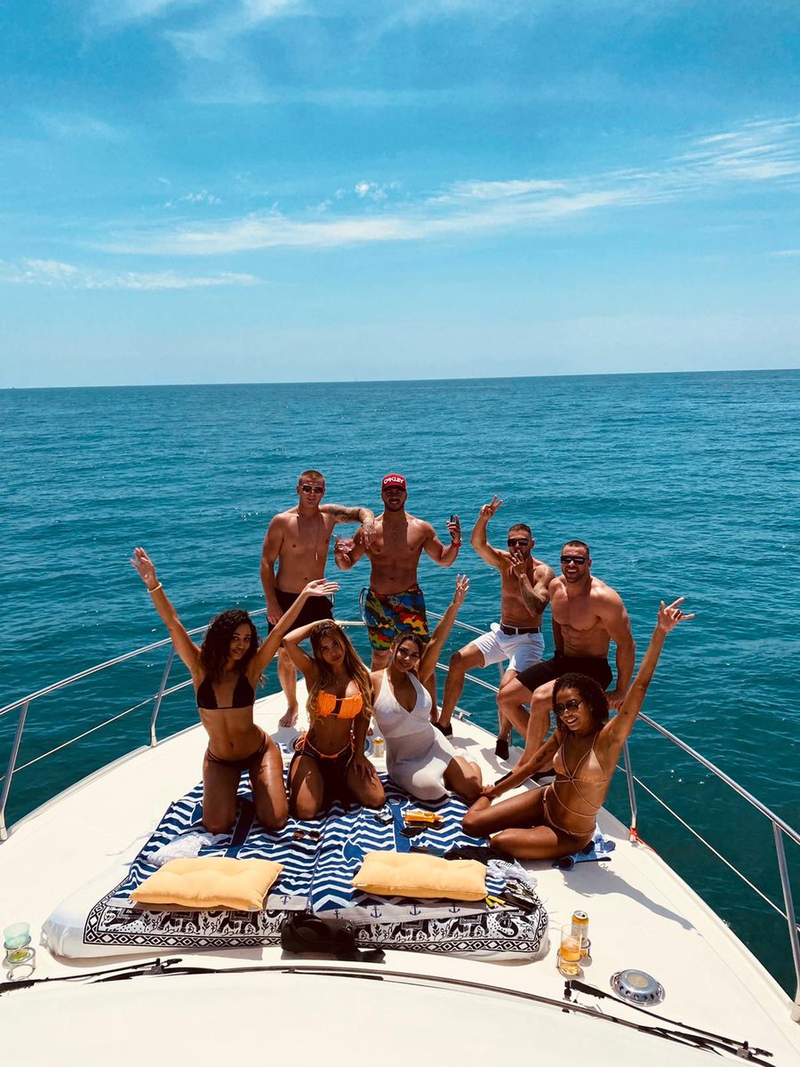 The whole crew